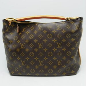 Louis Vuitton Monogram Bag Sully Shoulder Bag Brown